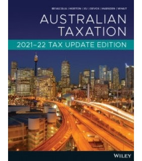 Wiley ebook Australian Taxation 2021–22 tax update edition
