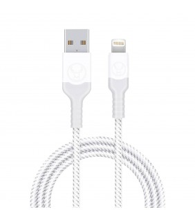 BonElk USB to Lightning Cable Longlife Series 2m (White/Grey