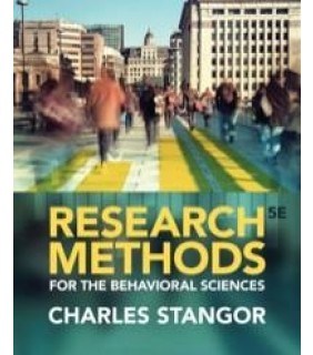 Cengage Learning ebook Research Methods for the Behavioral Sciences 5E