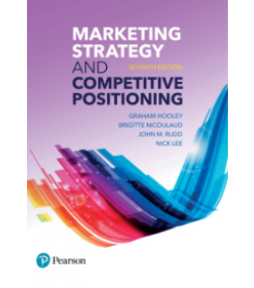 Pearson Education ebook Marketing Strategy and Competitive Positioning 7E