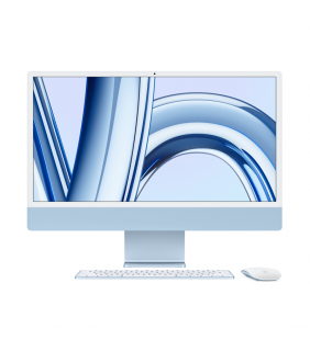 Apple 24-inch iMac with Retina 4.5K display: Apple M3 chip with 10-core GPU 512GB Blue