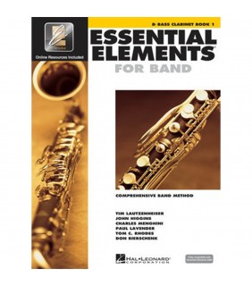 Hal Leonard Essential Elements For Band Bk1 Bass Clarinet EEI