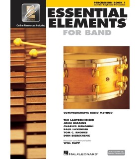 Hal Leonard Essential Elements for Band Percussion Book 1