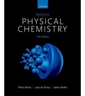 OUP Oxford ebook 1YR rental Atkins' Physical Chemistry