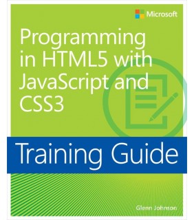 Microsoft Press ebook Training Guide Programming in HTML5 with JavaScript an