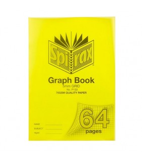 Spirax GRID BOOK A4 5MM 64PG