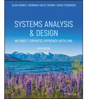 John Wiley & Sons ebook Systems Analysis and Design 6E: An Object-Oriented App