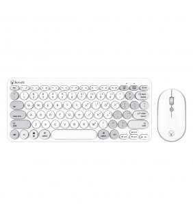 Bonelk KM-383 Wireless Keyboard and Mouse Combo (Grey)