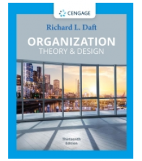 Cengage Learning ebook Organization Theory & Design 13E