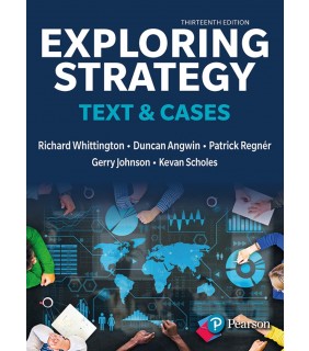 Pearson Education ebook Exploring Strategy (Text and Cases), 13th edition