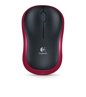 Logitech Wireless Mouse Red