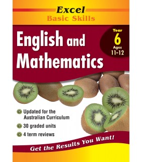 Pascal Press Excel Basic Skills Core Bk: English and Mathematics Year 6