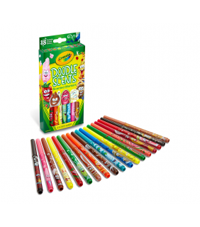 Crayola 18ct Doodle Scents Washable Markers_