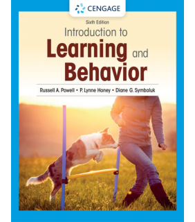 Cengage Learning ebook Introduction to Learning and Behavior 6E