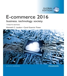 Pearson Education ebook E-Commerce 2016, Global Edition eBook