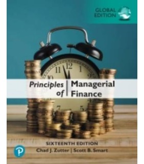 Pearson Education ebook Principles of Managerial Finance 16E, Global Edition