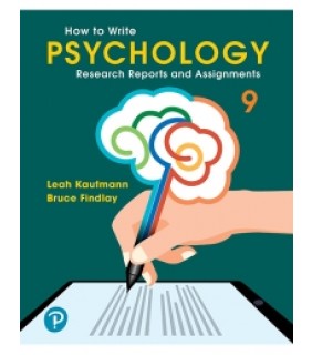 Pearson Education ebook How to Write Psychology Research Reports and Assignmen