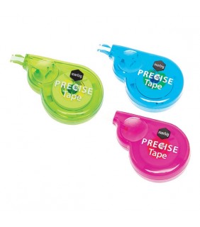 Marbig PRECISE CORRECTION TAPE 4MM x 8M - ASSORTED