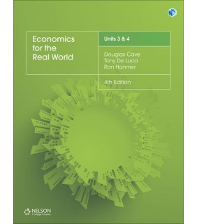 Cengage Learning Economics for the Real World Units 3 & 4 Student Book with 1