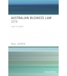 Oxford University Press ebook Australian Business Law