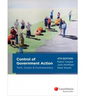  Control of Government Action — Text, Cases & Commentary