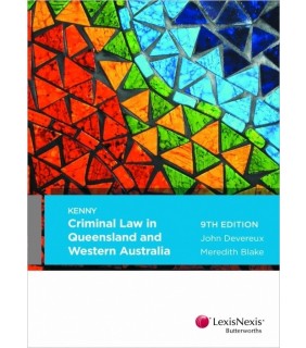 Lexis Nexis Australia Criminal Law in Queensland and Western Australia