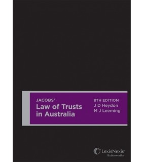 Jacobs’ Law of Trusts in Australia