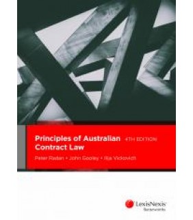 LexisNexis Australia Principles of Australian Contract Law 4E