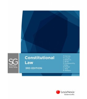 LexisNexis Study Guide: Constitutional Law 3E