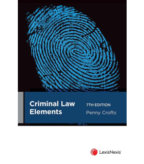 SPECIAL ORDER - Criminal Law Elements, 7th Edition
