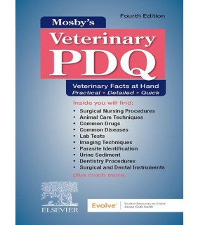 Elsevier ebook Mosby's Veterinary PDQ 4E
