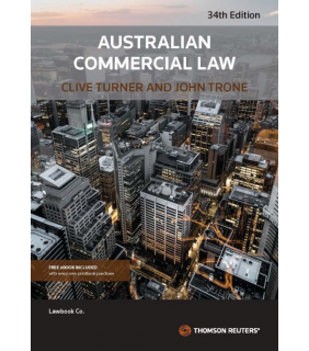 Thomson Reuters Australian Commercial Law 34E