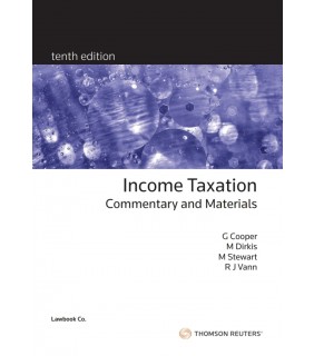 Lawbook Co., AUSTRALIA ebook Income Taxation 10E: Commentary and Materials