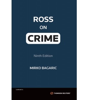 Thomson Reuters eBook Ross on Crime