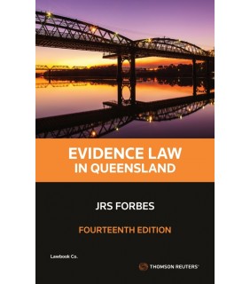 Thomson Reuters eBook Evidence Law in Queensland