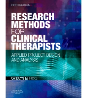 Elsevier Research Methods for Clinical Therapists
