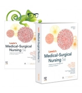 Lewis's Medical-Surgical Nursing, ANZ 5e (Hardback) and ElsevierAdaptive Quizzing for Medical Surgical Nursing, ANZ 5e Value Pack