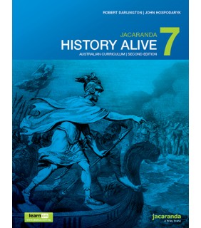 Jacaranda History Alive 7 Australian Curriculum 2e learnON &