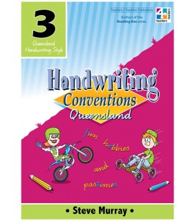 Teachers 4 Teachers Handwriting Conventions QLD Yr 3