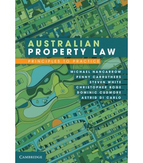 Cambridge University Press ebook Australian Property Law: Principles to Practice