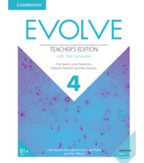 Cambridge University Press Evolve Level 4 Teacher's Edition with Test Generator