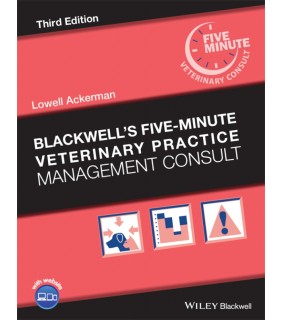 John Wiley & Sons ebook Blackwell's Five-Minute Veterinary Practice Management