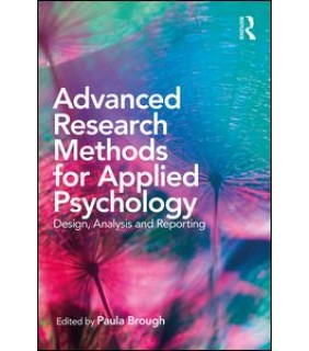 Taylor and Francis Advanced Research Methods for Applied Psychology