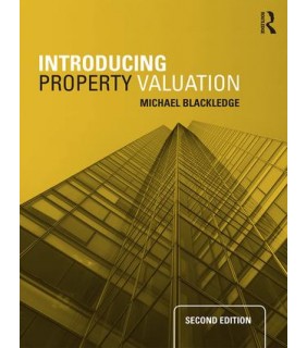 Routledge Introducing Property Valuation