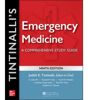 McGraw-Hill Education Tintinalli's Emergency Med: A Comprehensive Study Guide 9E