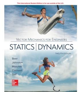 McGraw-Hill Education ebook ISE Vector Mechanics for Engineers 12E: Statics And Dy