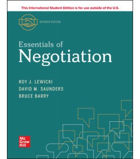 Mhe Us Essentials Of Negotiation 7E