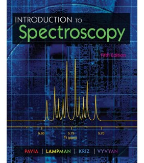 Brooks/Cole ISE Introduction to Spectroscopy