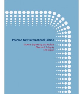 Pearson Education Systems Engineering and Analysis 5E