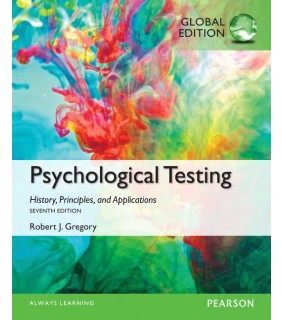 Pearson Education Heg USA Psychological Testing: History, Principles, and Applications